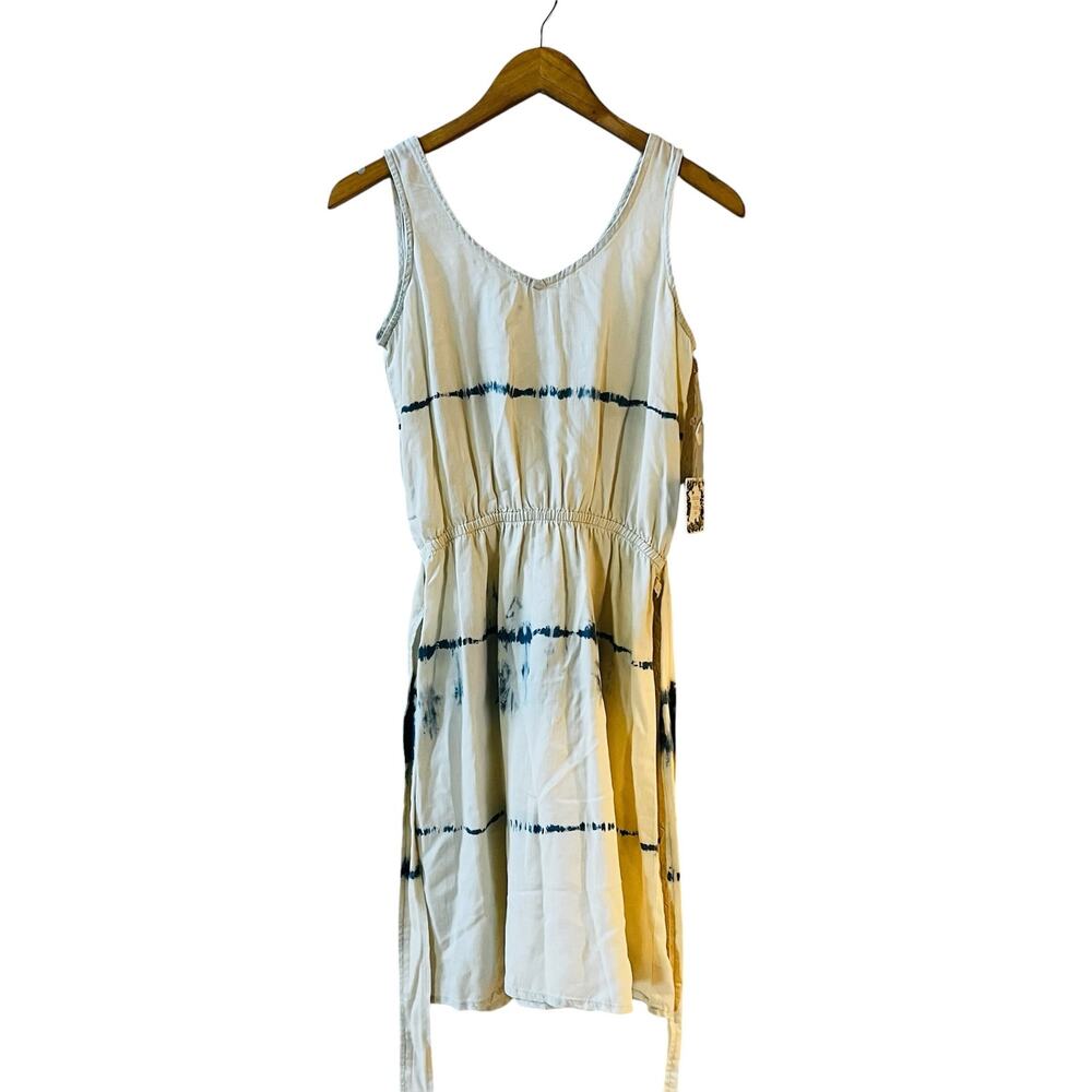 Chelsea & Violet Tie Dye Sleeveless Dress Girls Size 16 NWT Ivory Cream